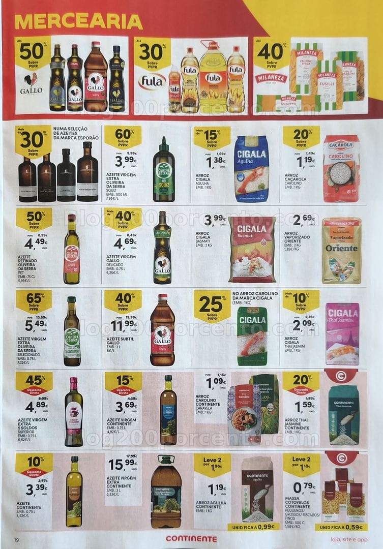 Antevisão Folheto CONTINENTE Promoções de 7 a 13 julho